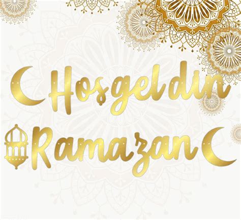 Hoşgeldin ramazan yazısı